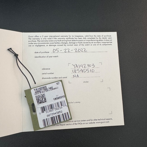 Gucci GG2570 Men's Watch, 41MM Model # YA142303 - Picture 8 of 9